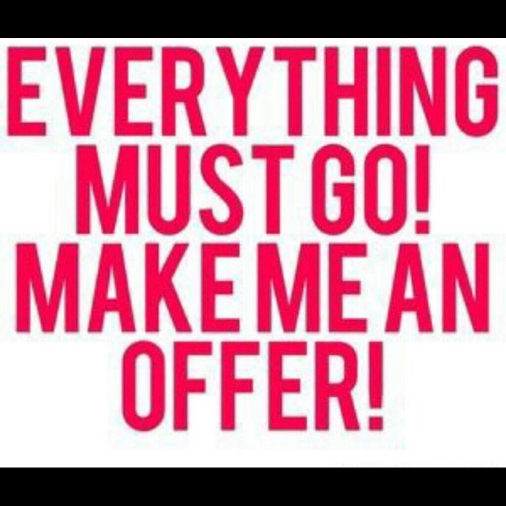 All prices are negotiable